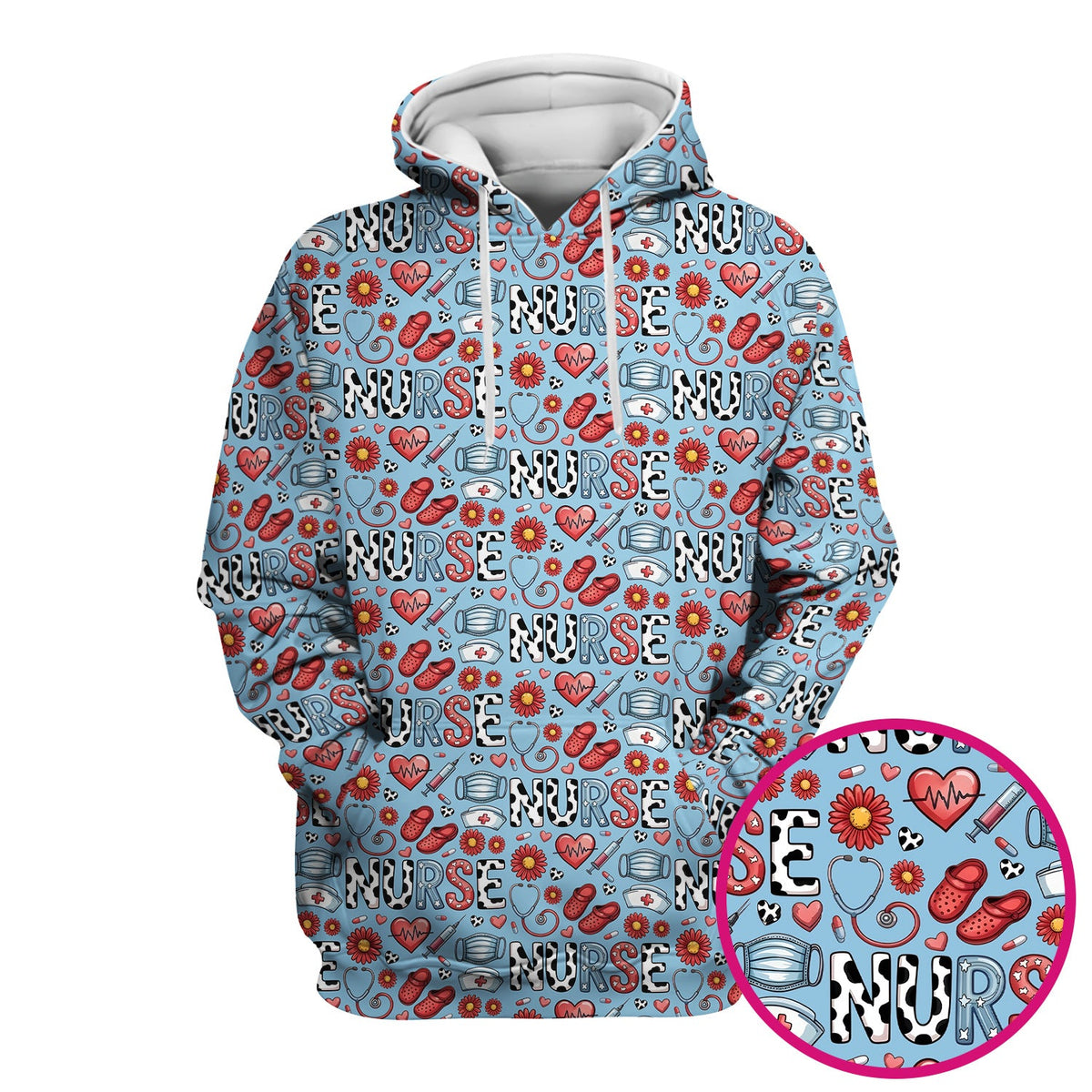 Medical Icon Nurse Scrub Top