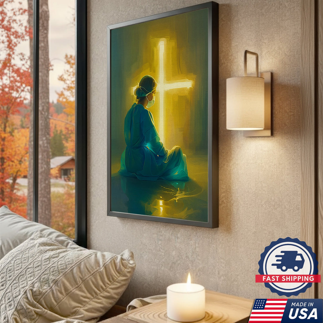 Christian Nurse Canvas