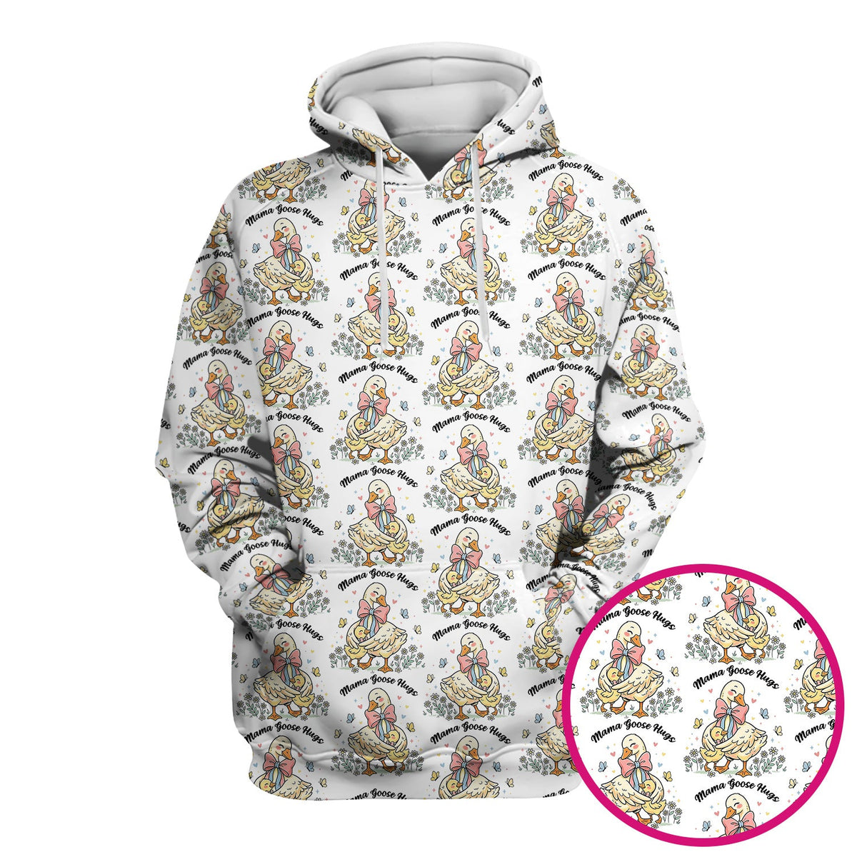 Mama Goose Hug Nurse Scrub Top