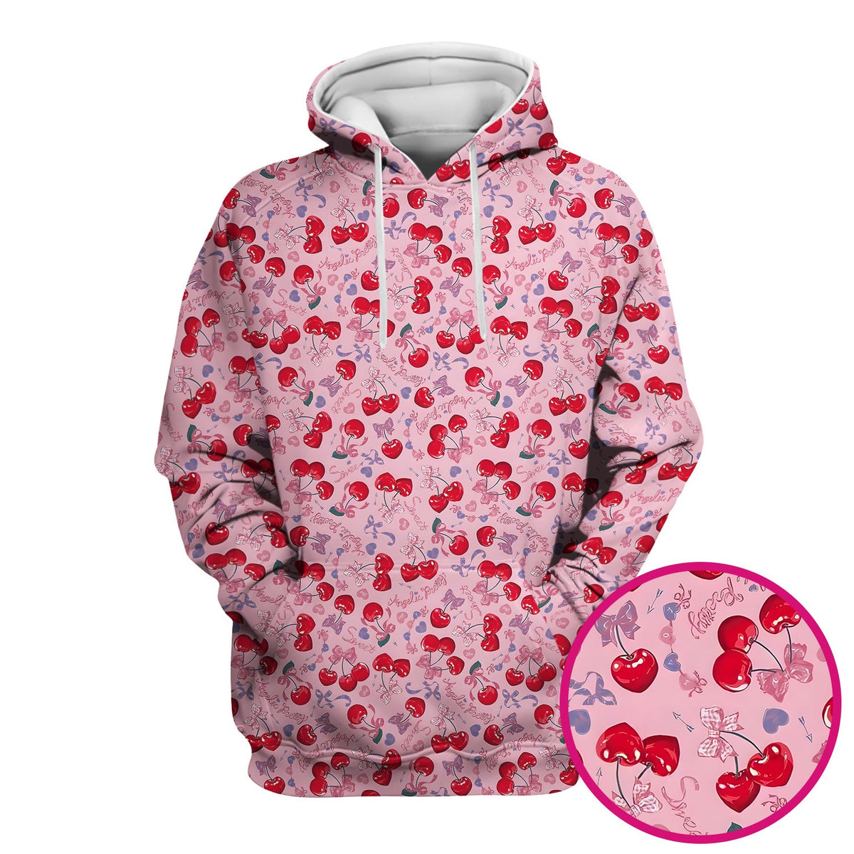 Cherry Blossom Nurse Scrub Top