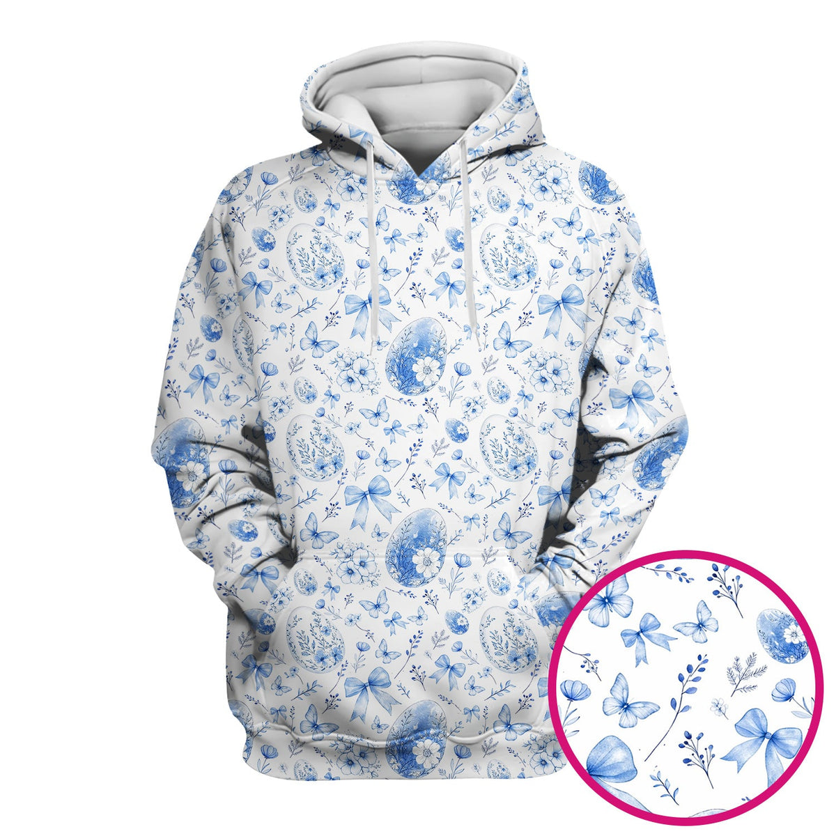 Butterfly Floral Bow Vintage Nurse Scrub Top