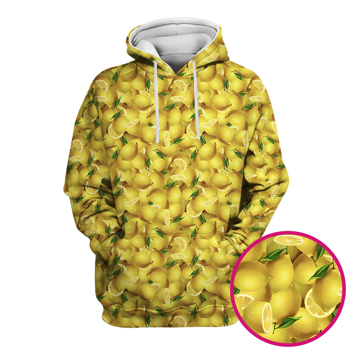 Fresh Lemon Nurse Scrub Top