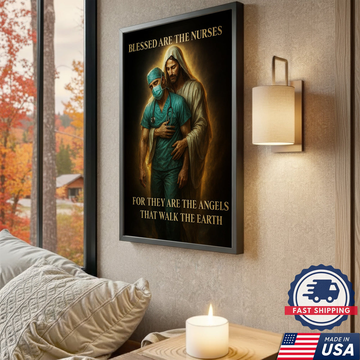 Blessed Are The Nurses Canvas