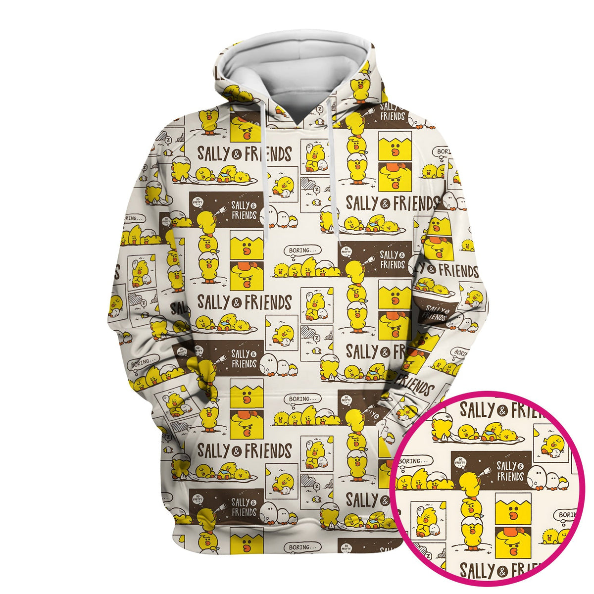 Chick Comic Nurse Scrub Top
