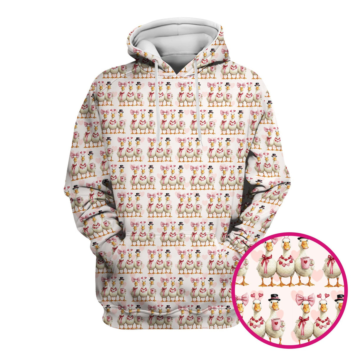 Goose Heart Nurse Scrub Top - Valentines Day Gift