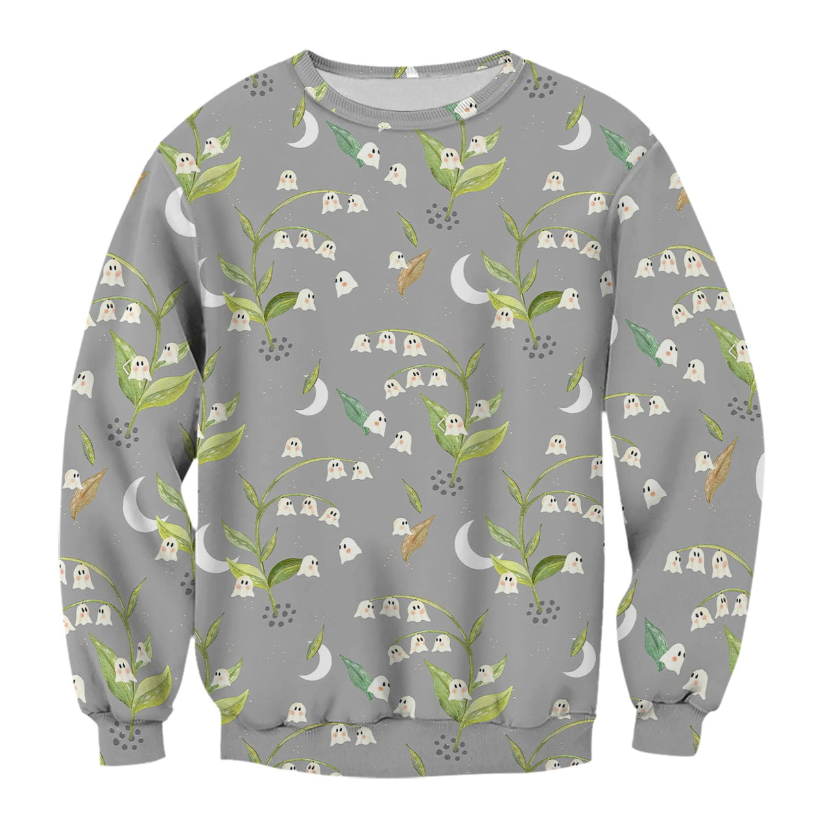 Floral Ghost Lily Nurse Shirt