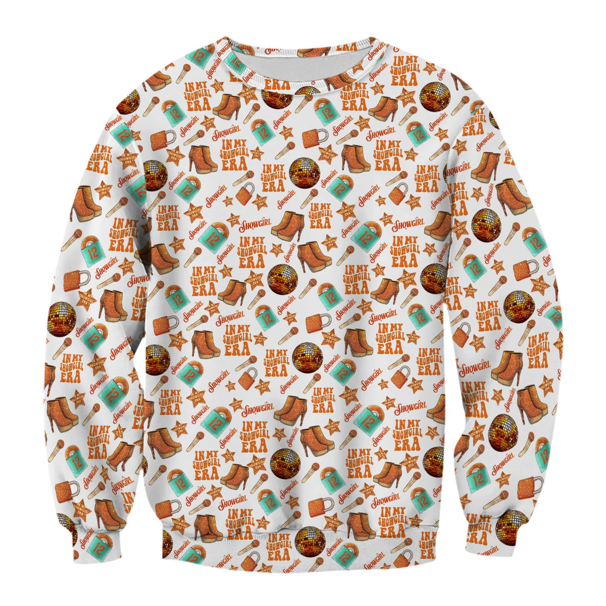 Showgirl Orange Graphic Nurse Shirt