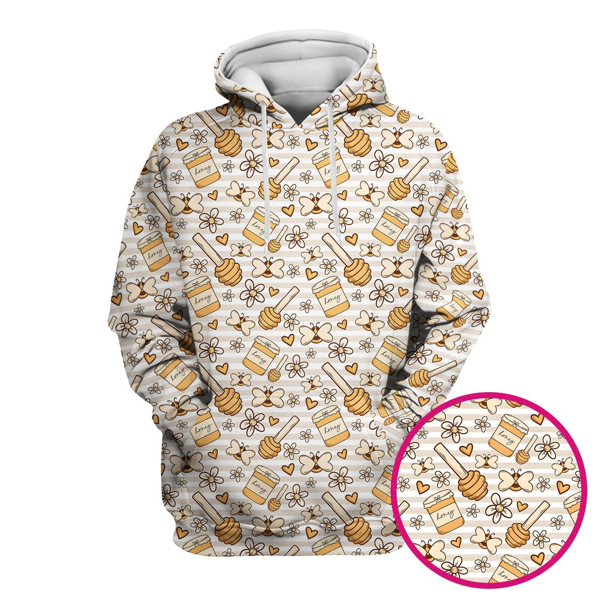 Honey Jar Daisy Nurse Scrub Top