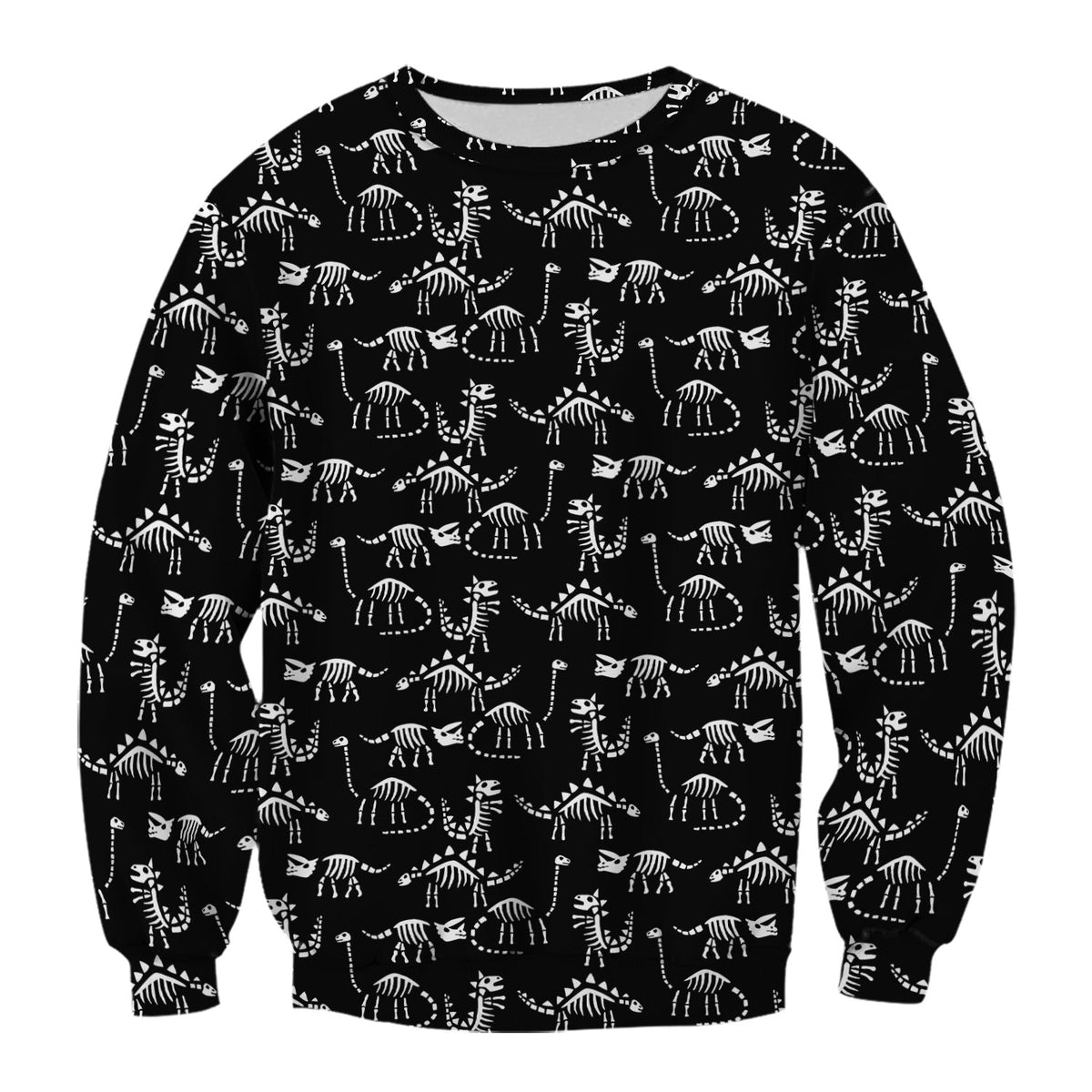 Dinosaur Skeleton Fossil Nurse Scrub Top