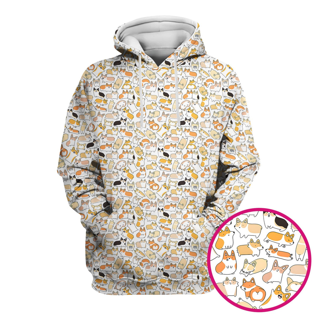 Corgi Nurse Scrub Top
