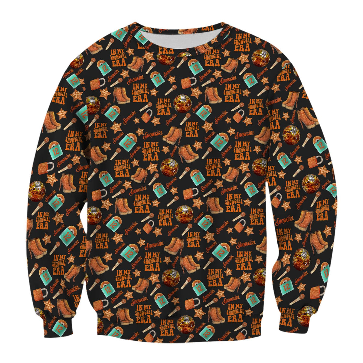 Showgirl Orange Graphic Nurse Shirt