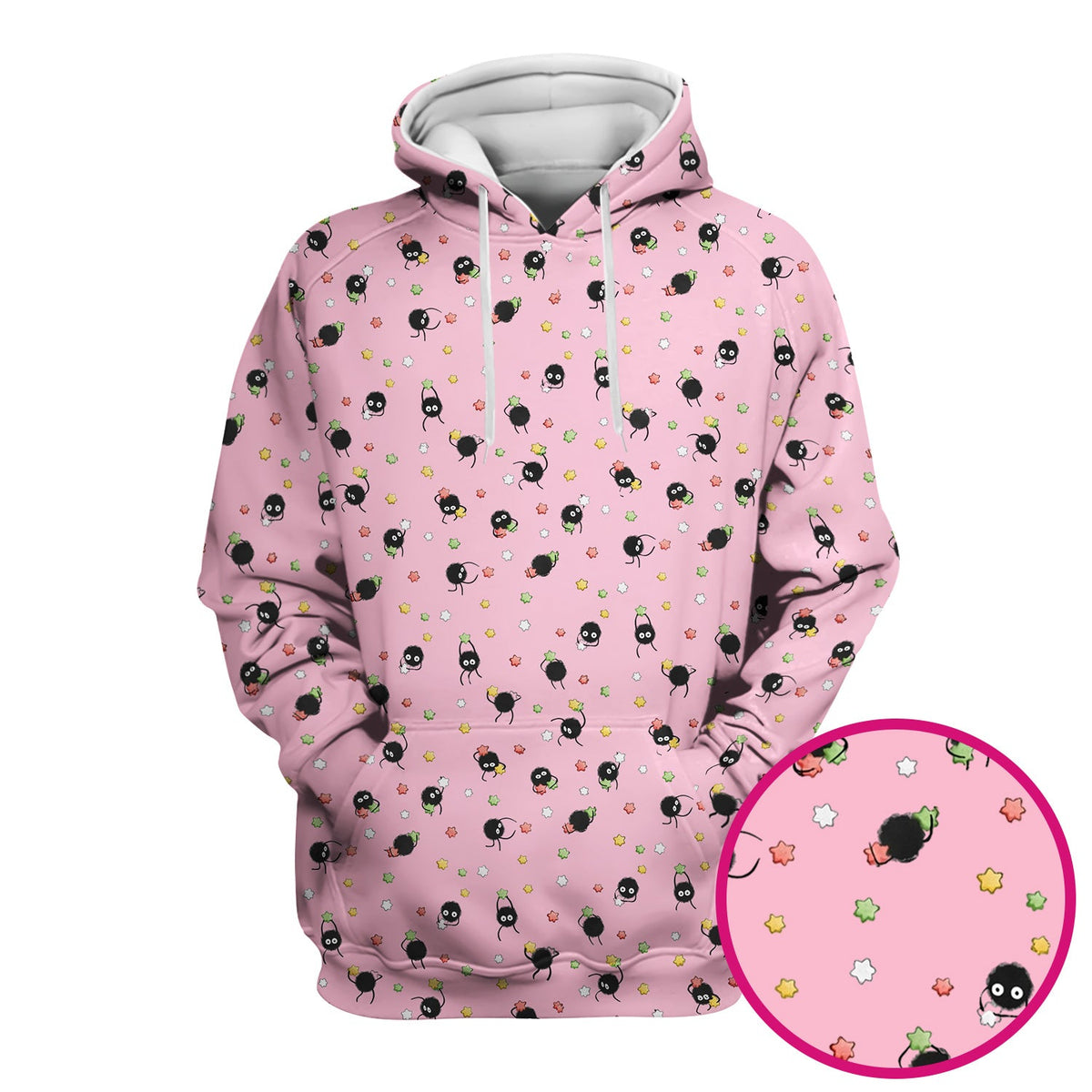 Funny Spider Pattern  Scrub Top, Cartoon Spider Pattern Nursing Uniform For Women