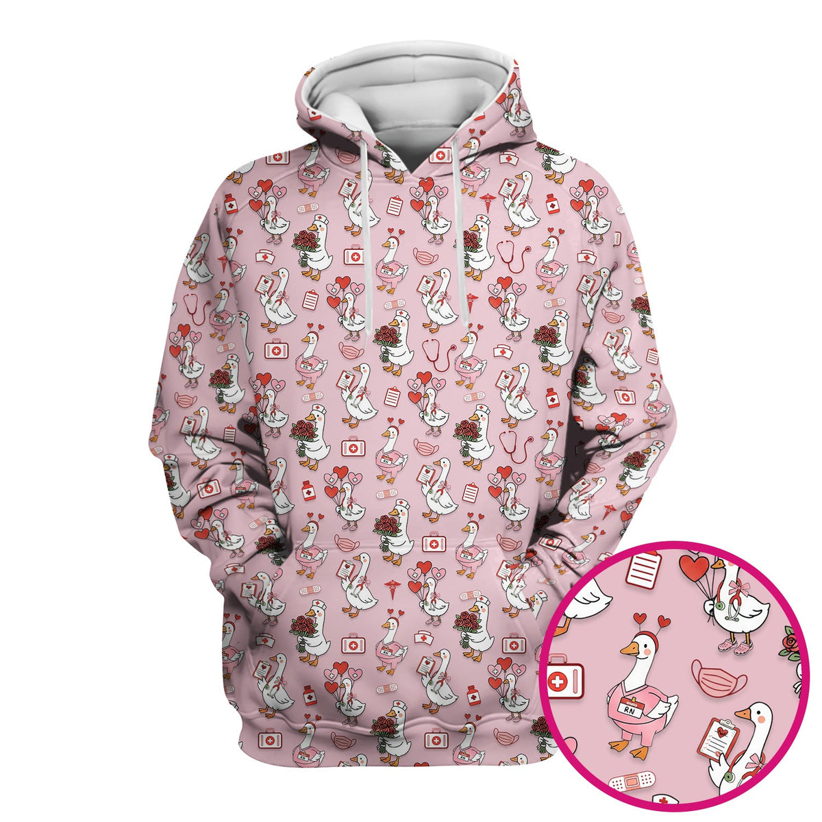Goose Medical Nurse Scrub Top
