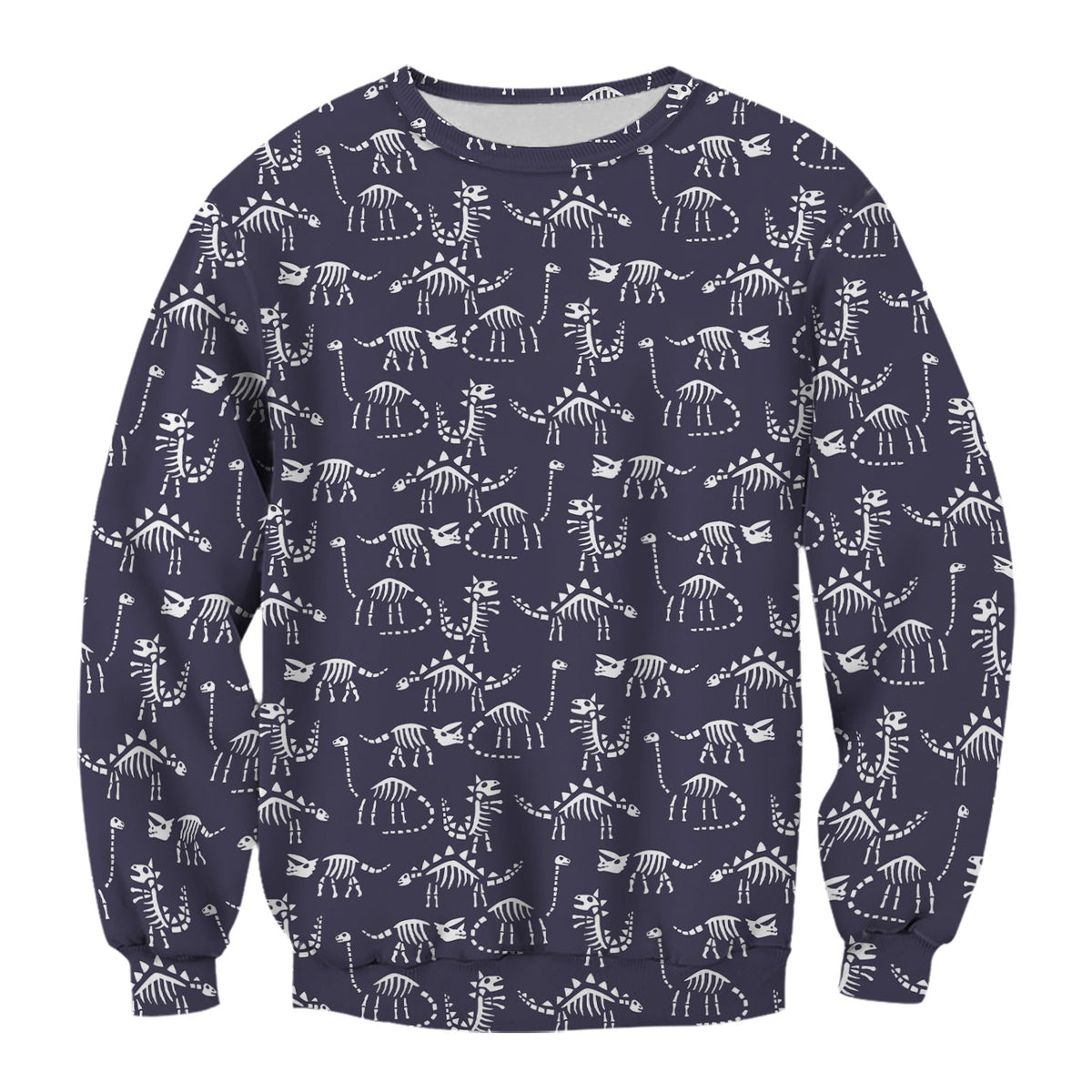 Dinosaur Skeleton Fossil Nurse Scrub Top