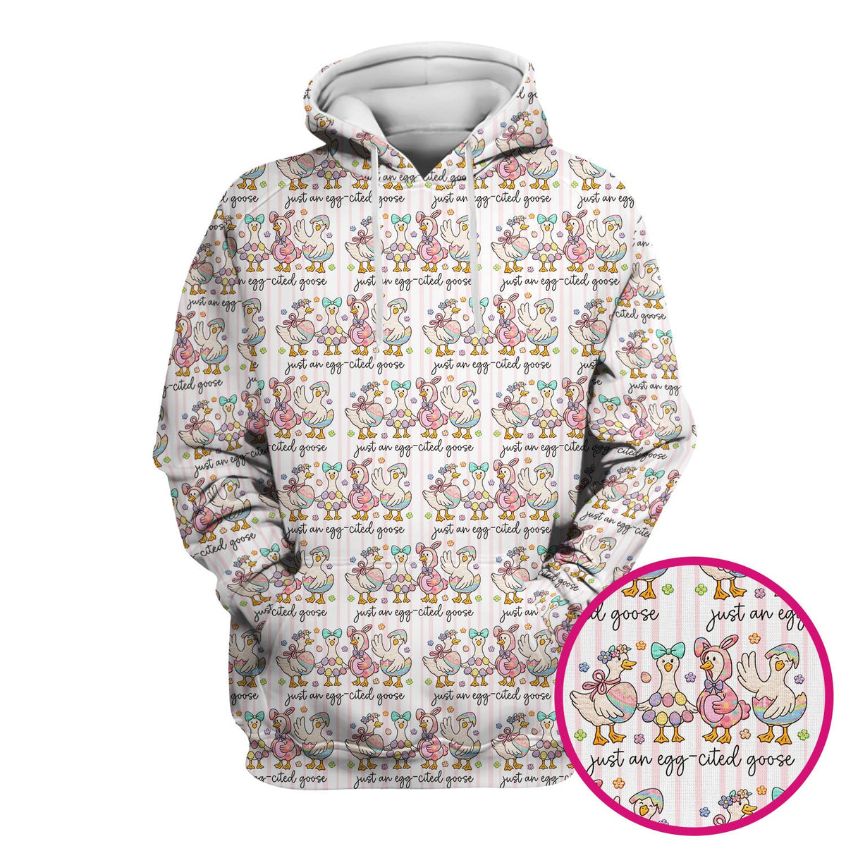 Easter Goose Egg Nurse Scrub Top