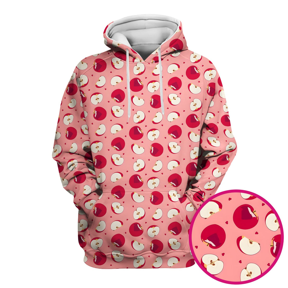 Red Apple Nurse Scrub Top