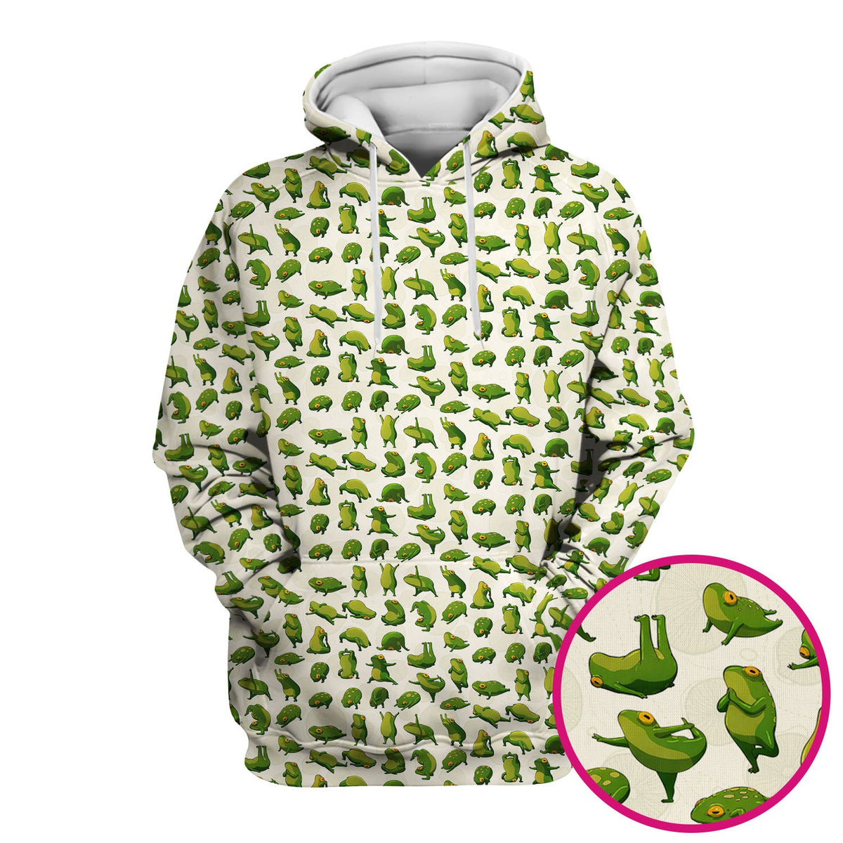 Frog Cartoon Nurse Scrub Top