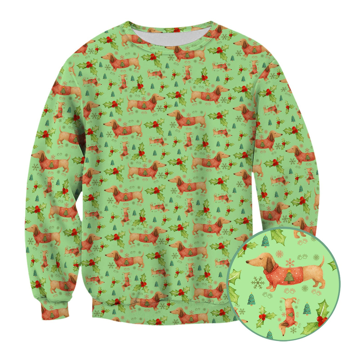 Dachshund Nurse Scrub Top - Christmas Gift
