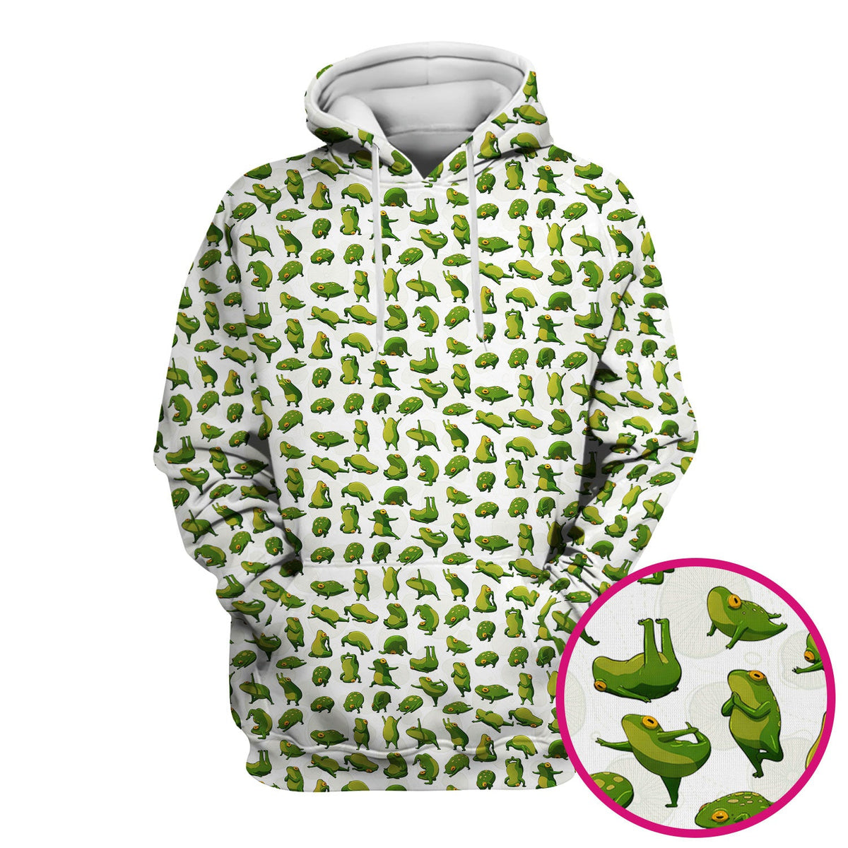 Frog Cartoon Nurse Scrub Top