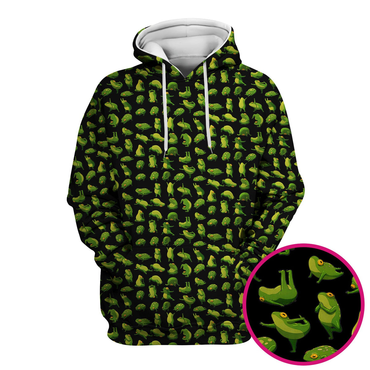 Frog Cartoon Nurse Scrub Top