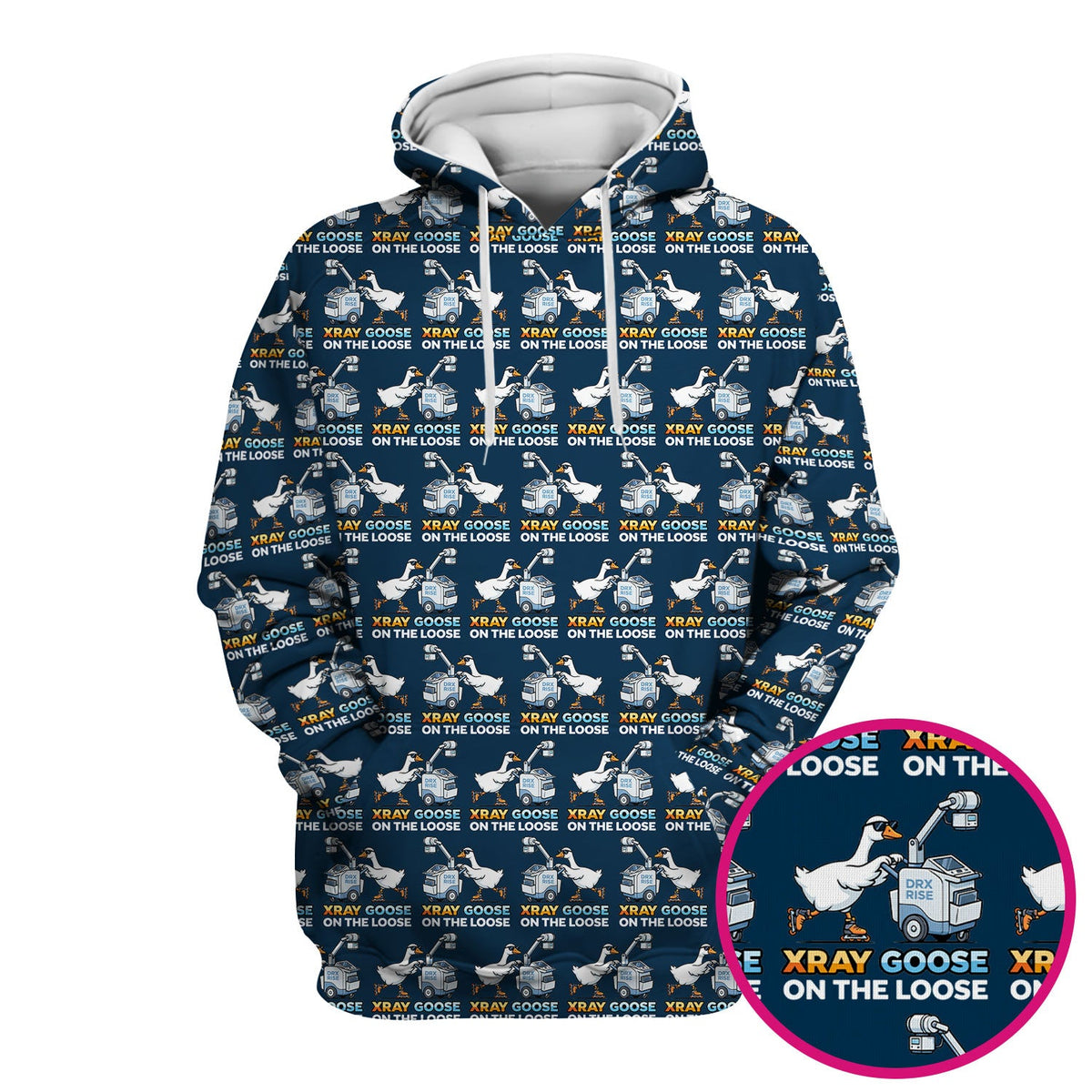 Xray Goose On The Loose Nurse Scrub Top