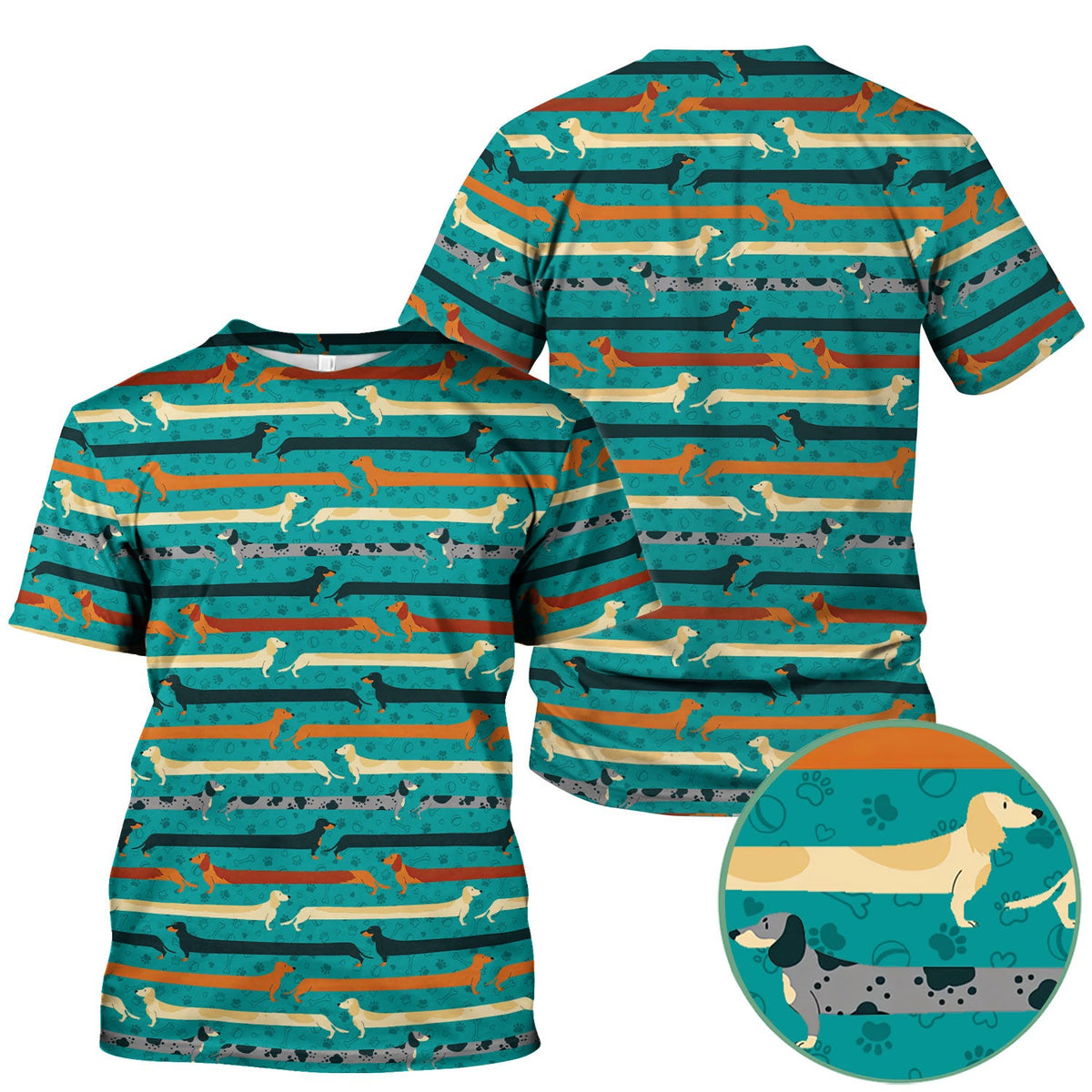 It's Been A Long Day Dachshund Nurse Scrub Top