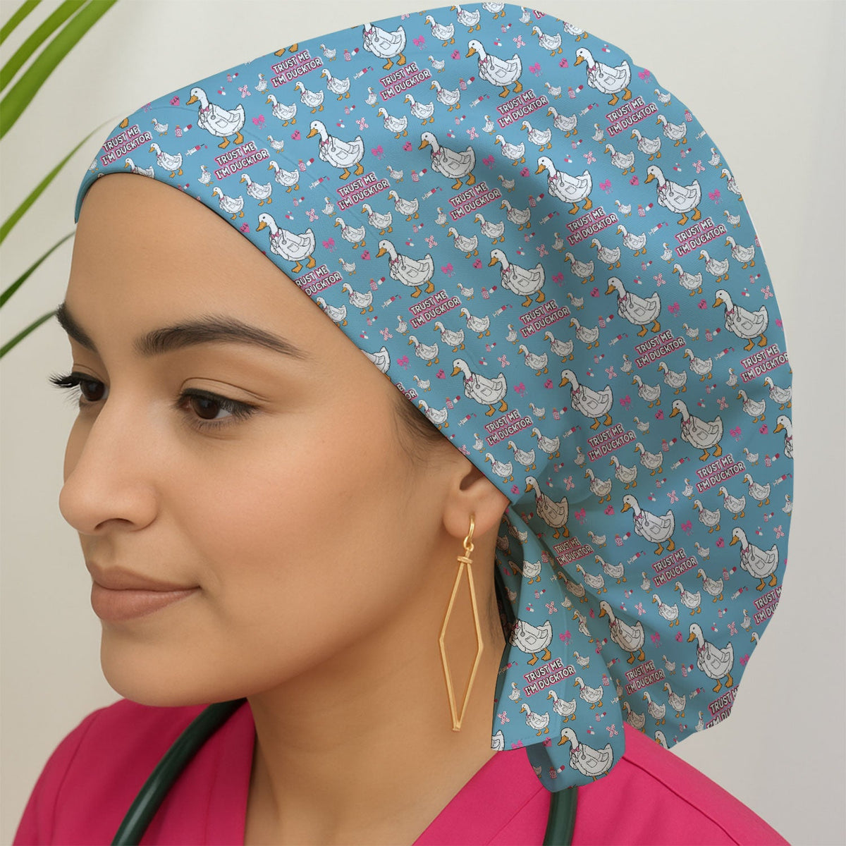 Trust Me I'm Ducktor Scrub Cap