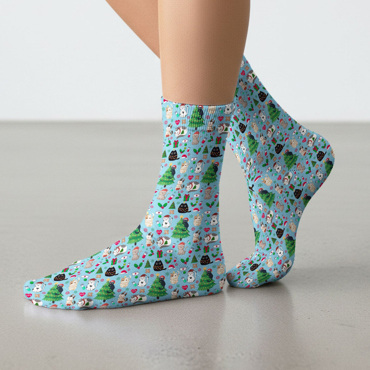 Christmas Pet Nurse Socks