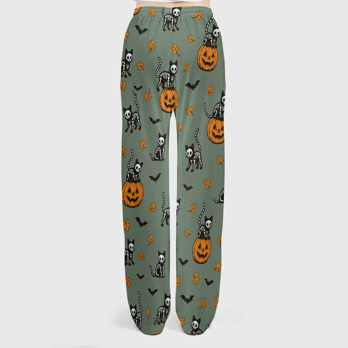 Skeleton Cat Nurse Scrub Set