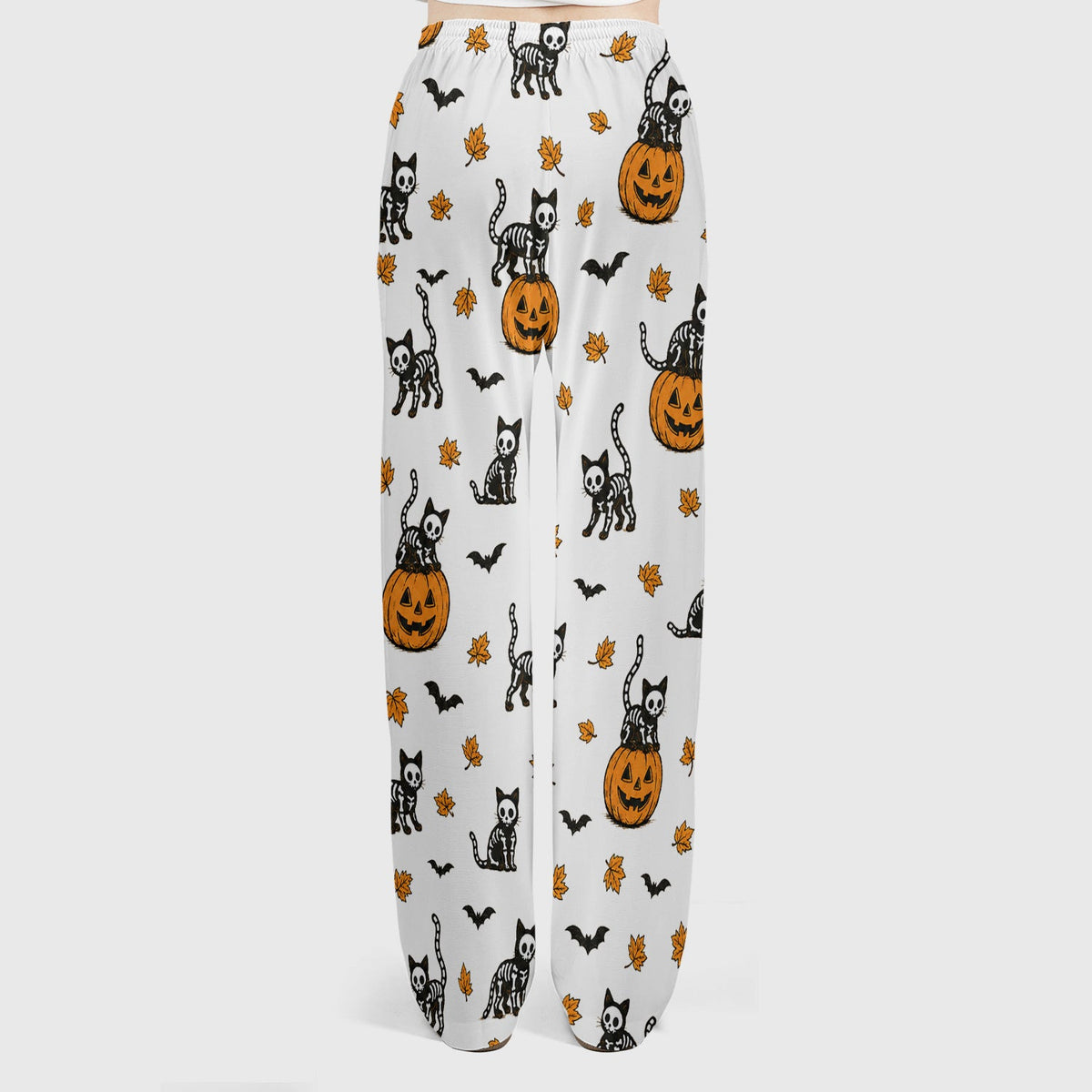 Skeleton Cat Nurse Scrub Set