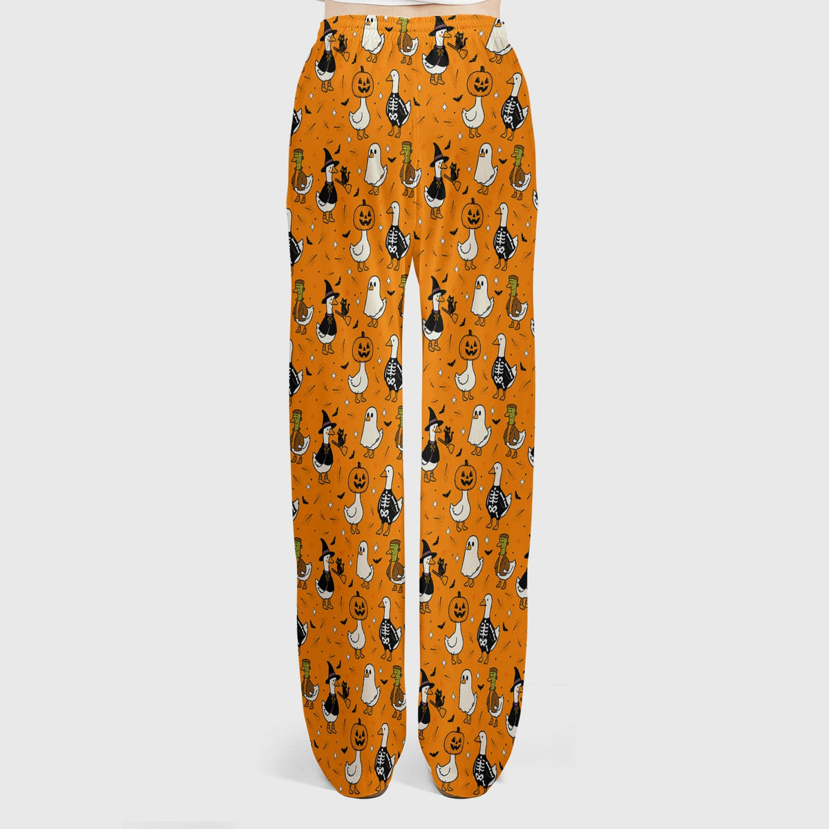 Spooky Halloween Goose Nurse Scrub Set