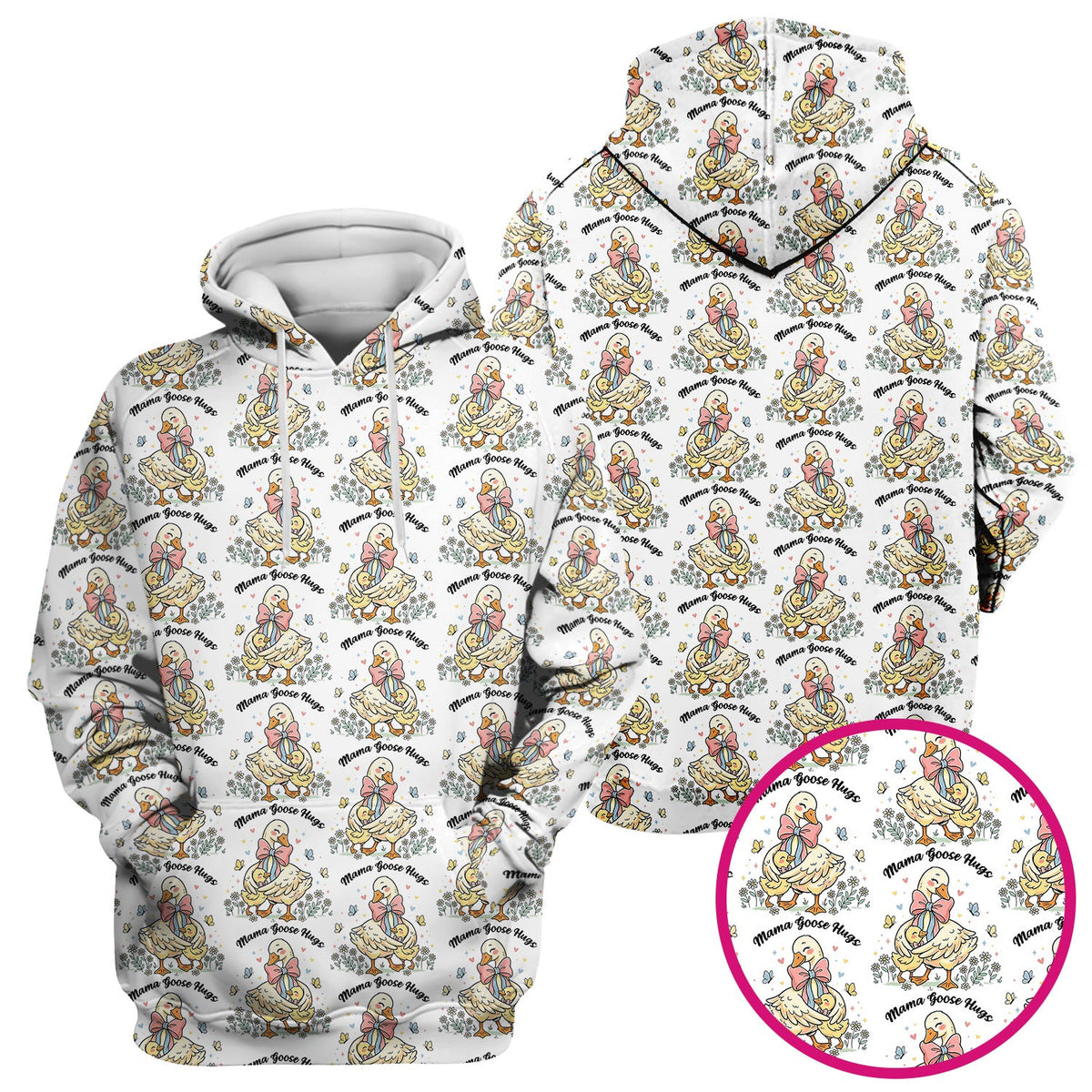 Mama Goose Hug Nurse Scrub Top