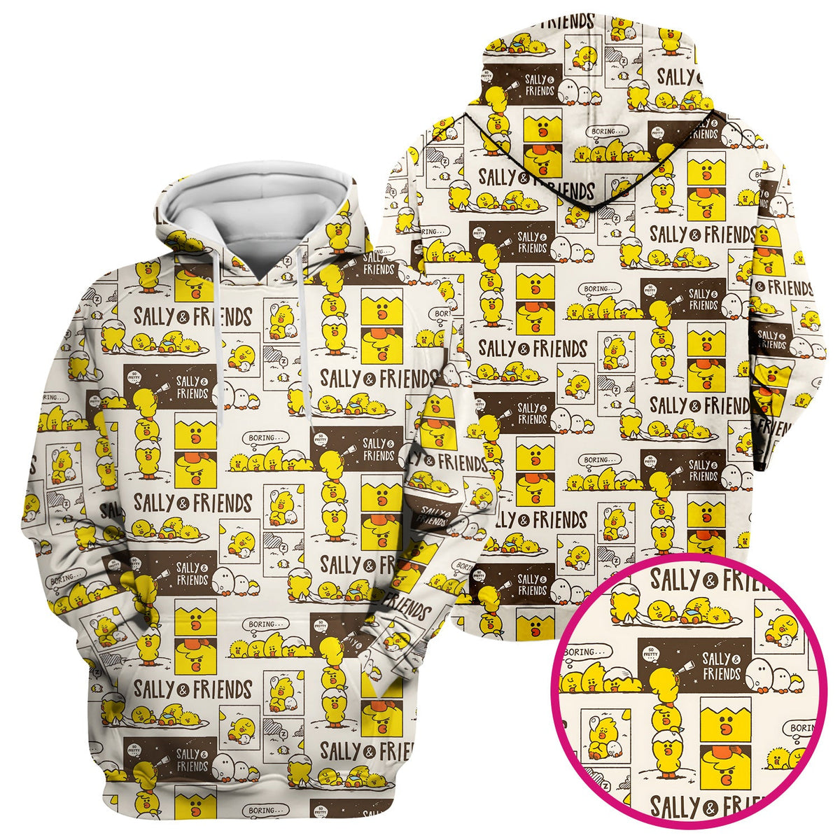 Chick Comic Nurse Scrub Top