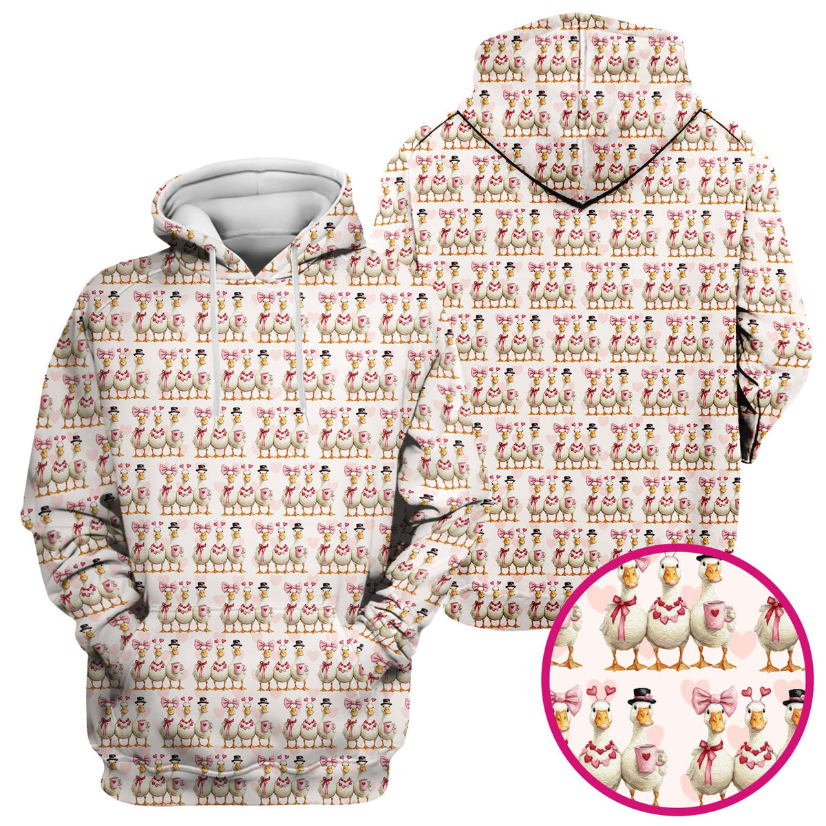 Goose Heart Nurse Scrub Top - Valentines Day Gift