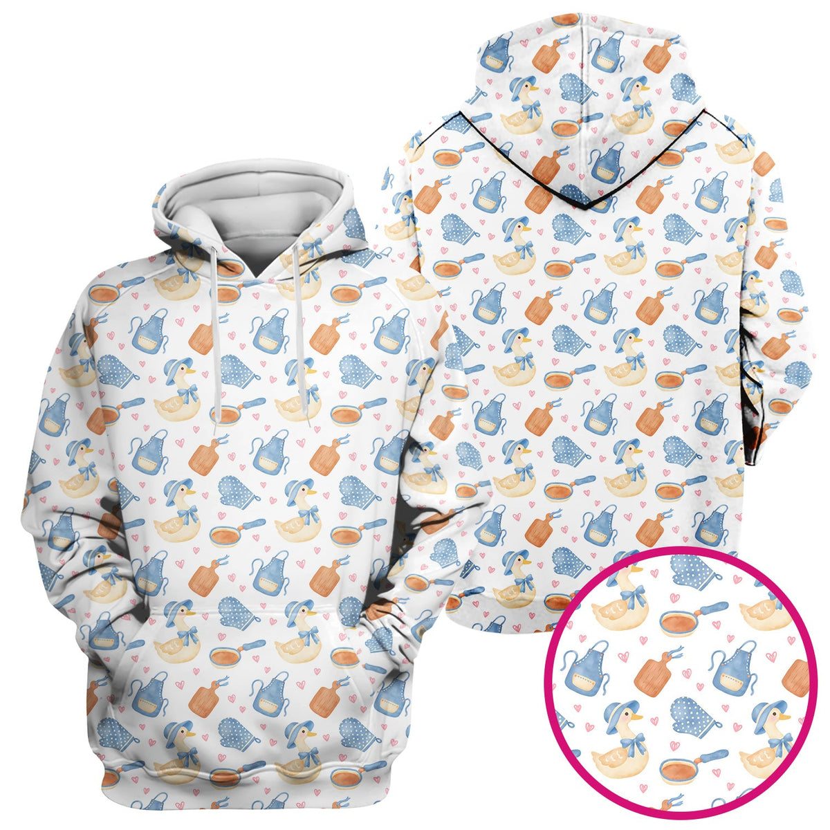 Duck Apron Kitchen Utensil Nurse Scrub Top