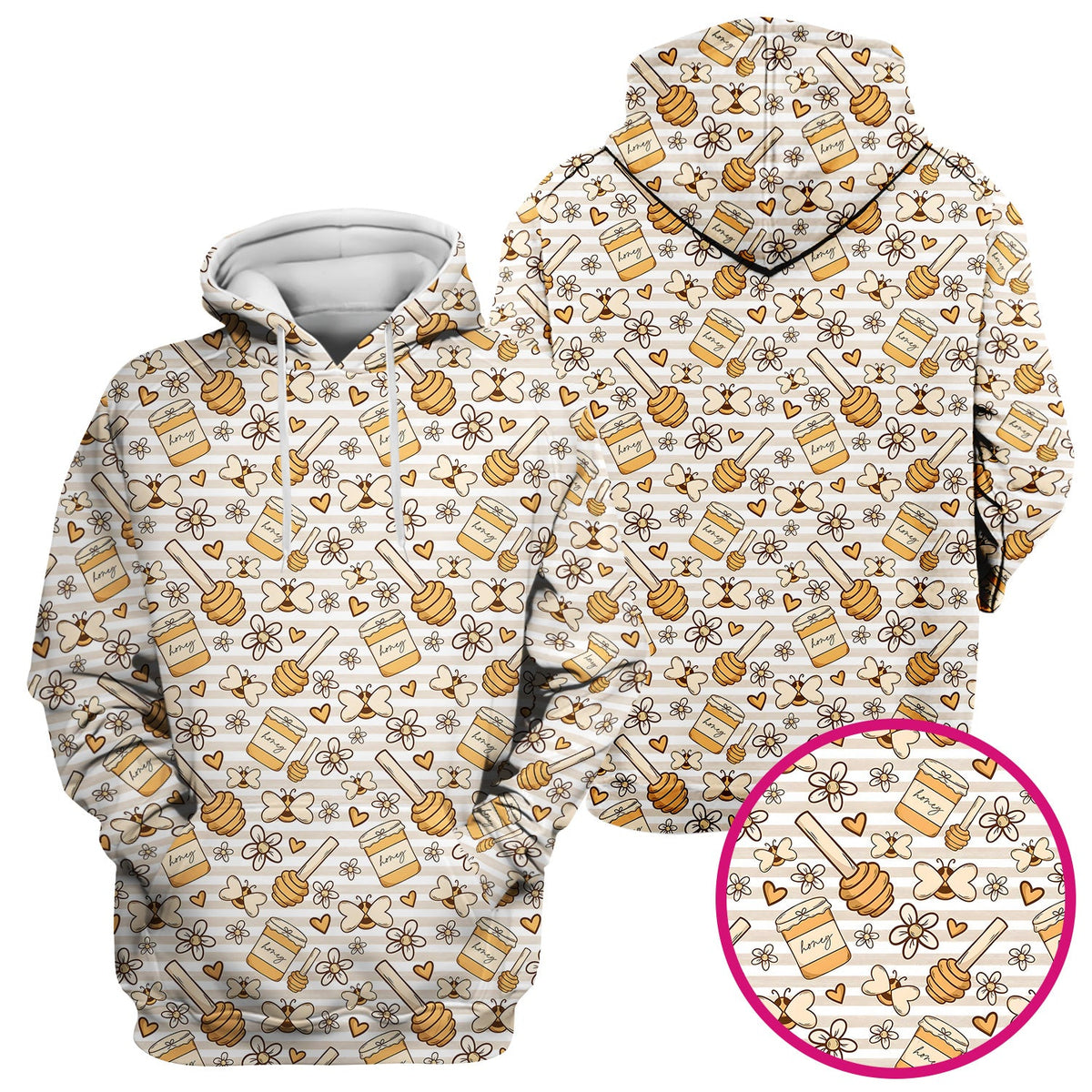 Honey Jar Daisy Nurse Scrub Top