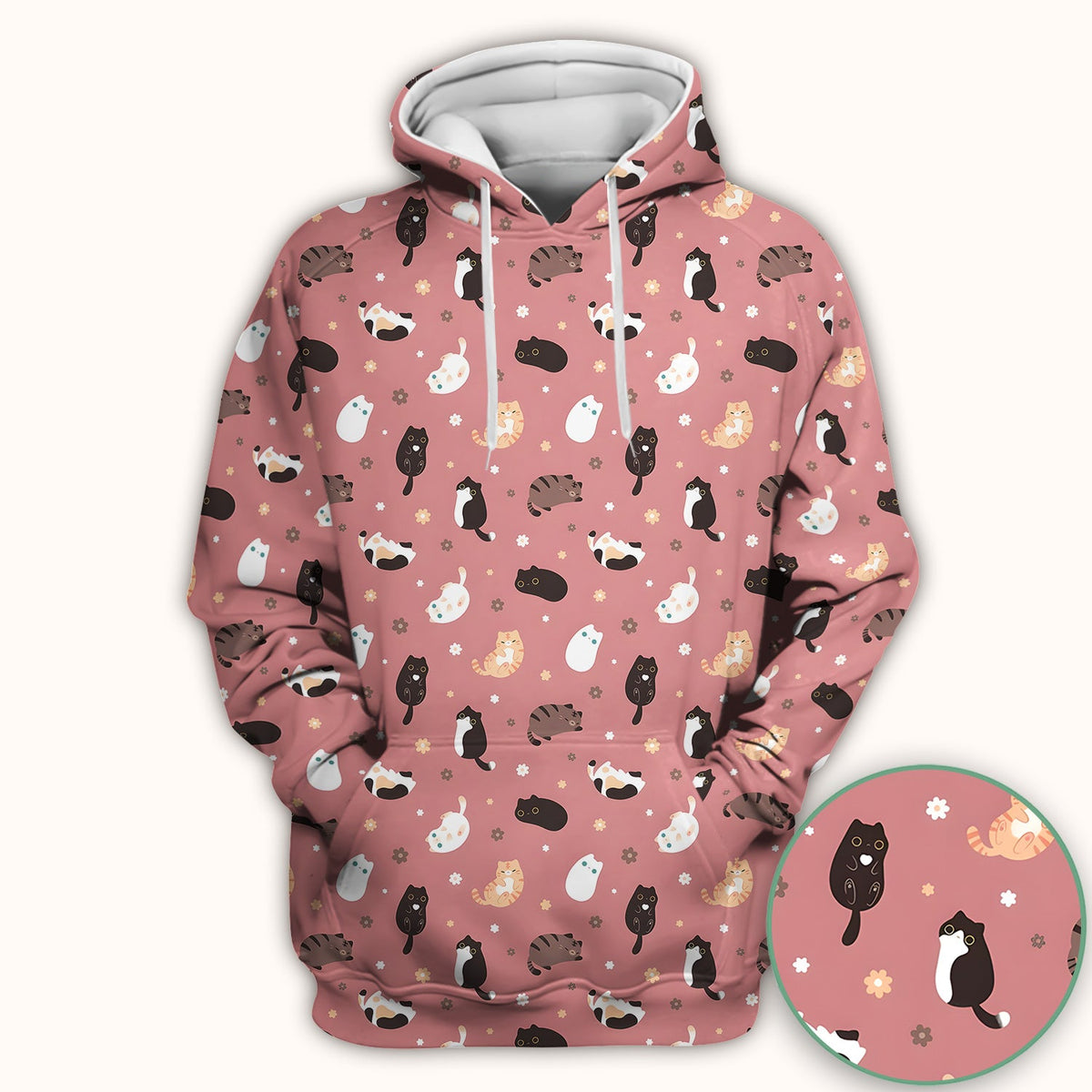 Adorable Kitty Nurse Scrub Top