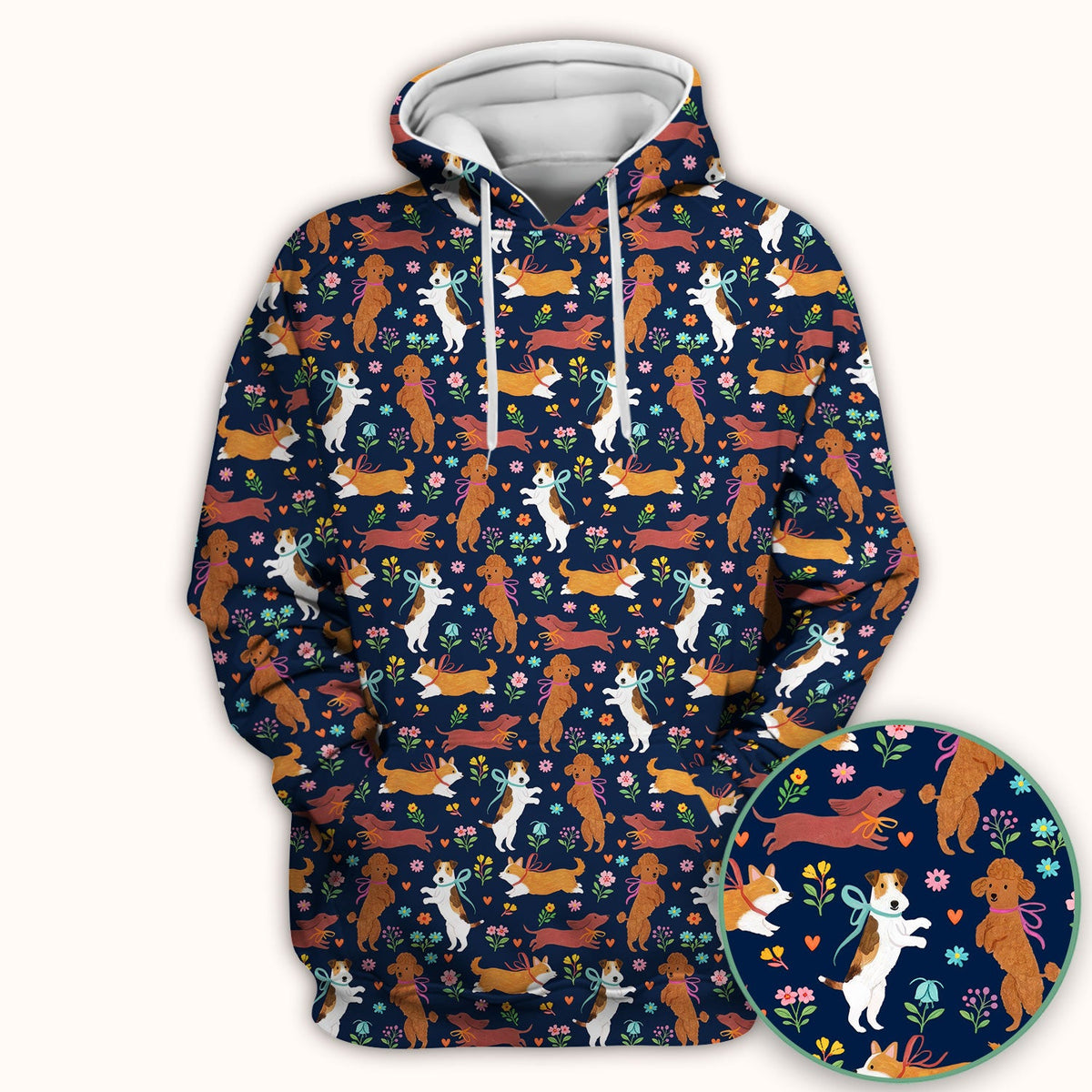 Dog Nurse Scrub Top