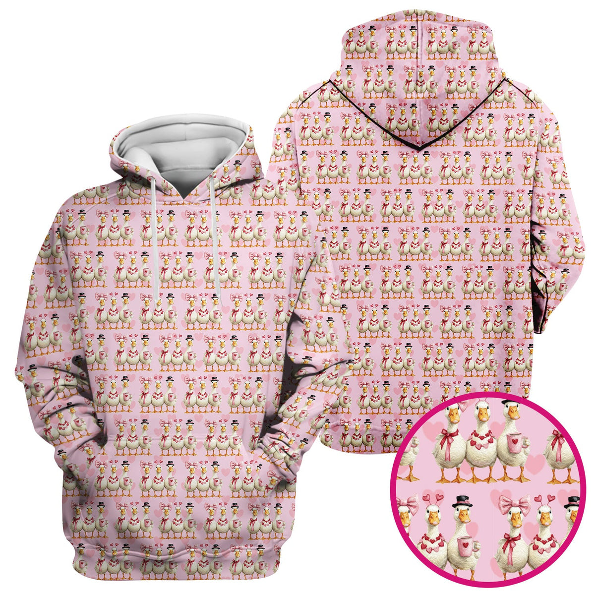 Goose Heart Nurse Scrub Top - Valentines Day Gift