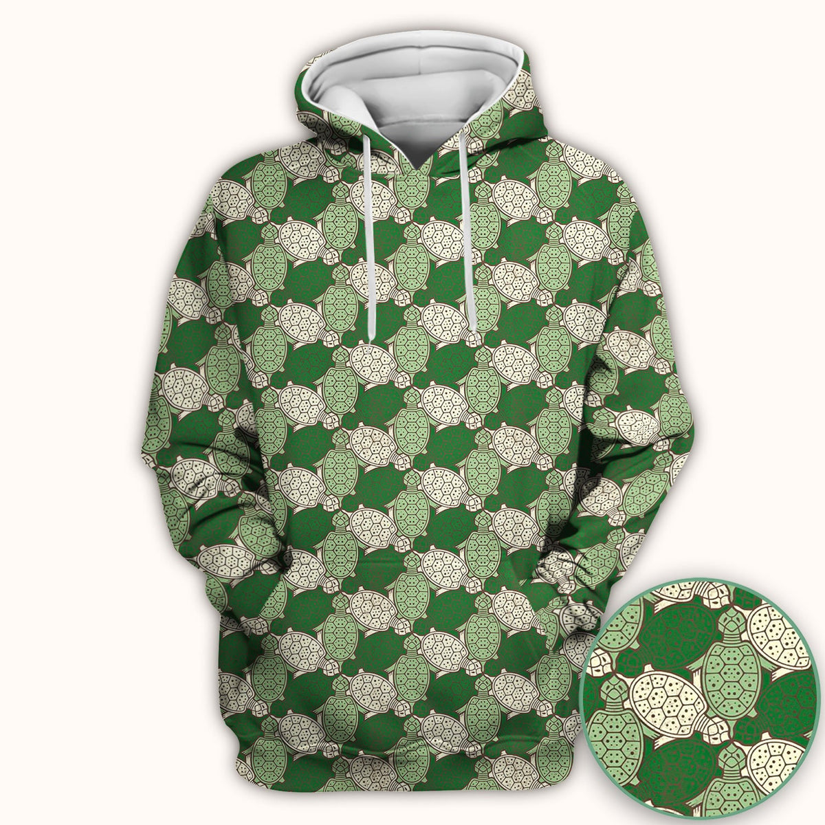 Green Sea Turtle Shell Nurse Scrub Top