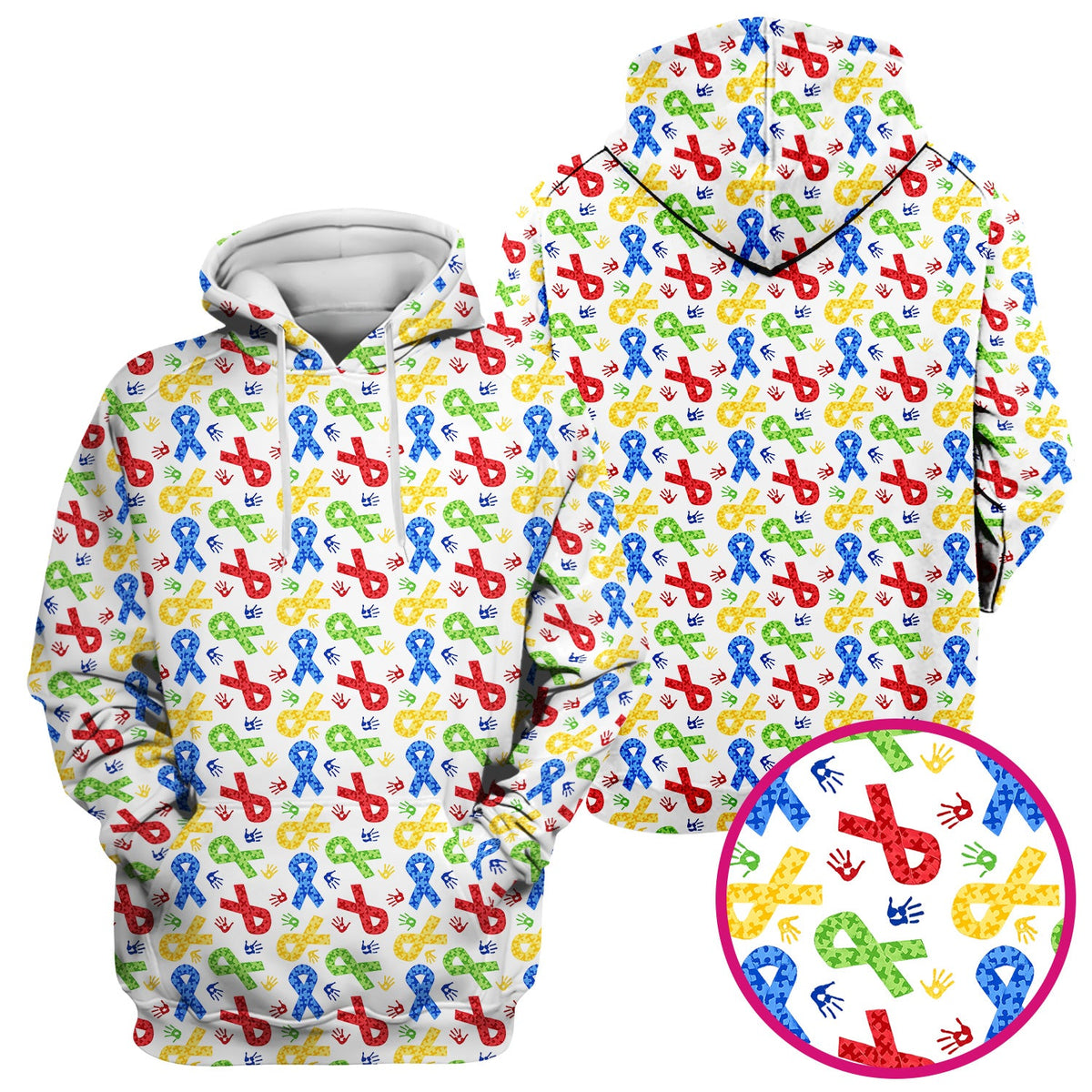 Ribbon Nurse Scrub Top