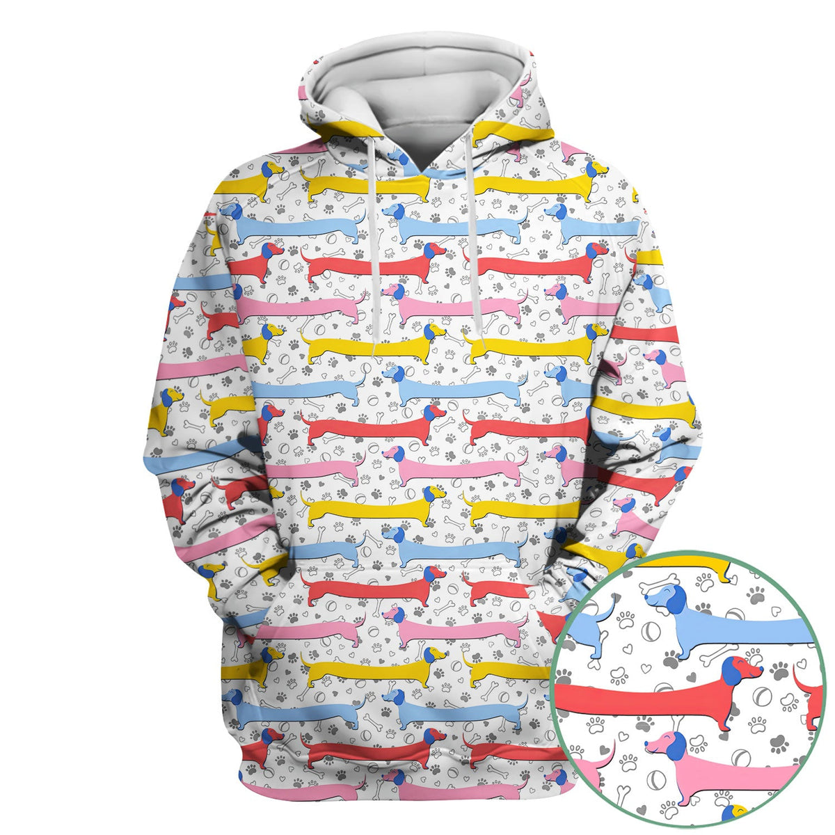Dachshund Sausage Dog Nurse Scrub Top