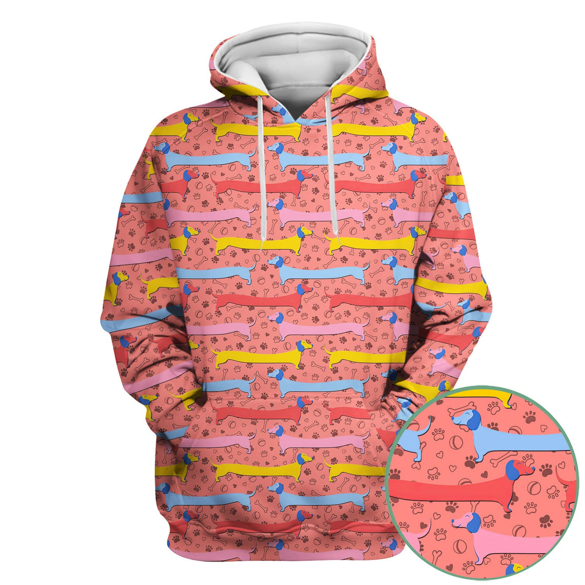 Dachshund Sausage Dog Nurse Scrub Top