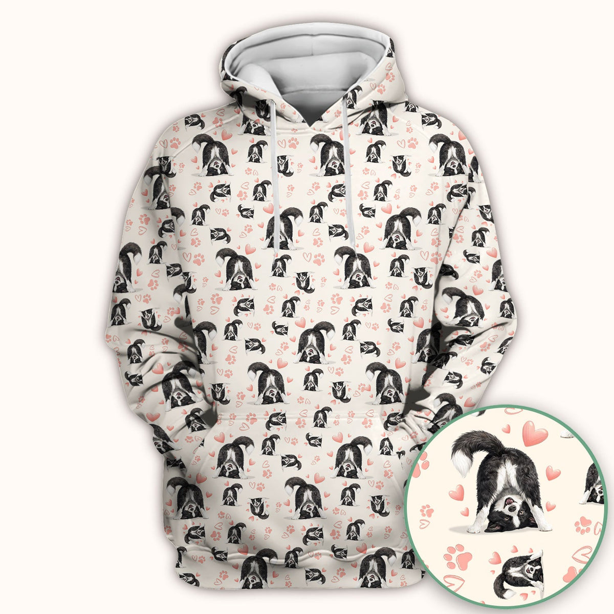 Puppy Heart Nurse Scrub Top