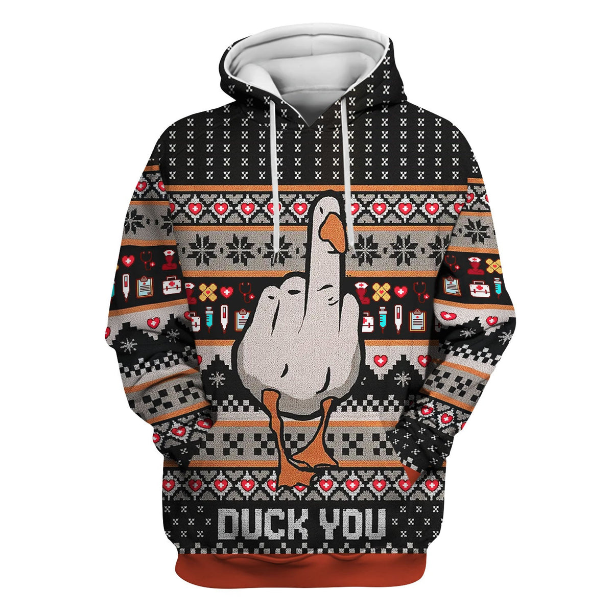 Duck Nurse Scrub Top - Christmas Gift