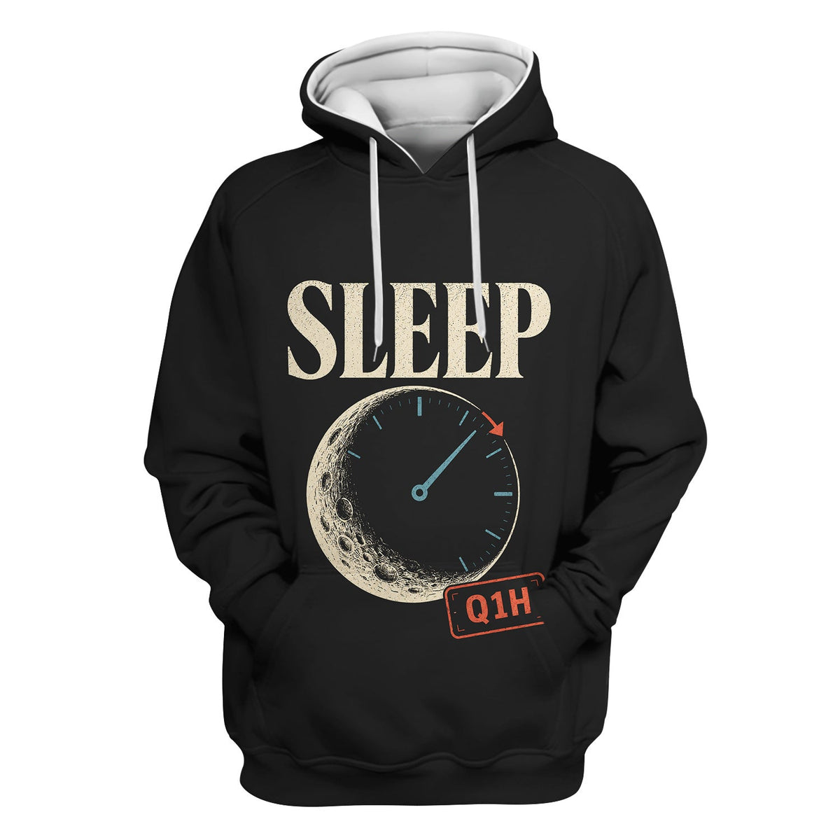 Sleep Q1H Night Shift Nurse Scrub Top