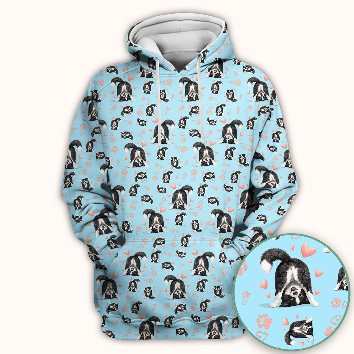 Puppy Heart Nurse Scrub Top
