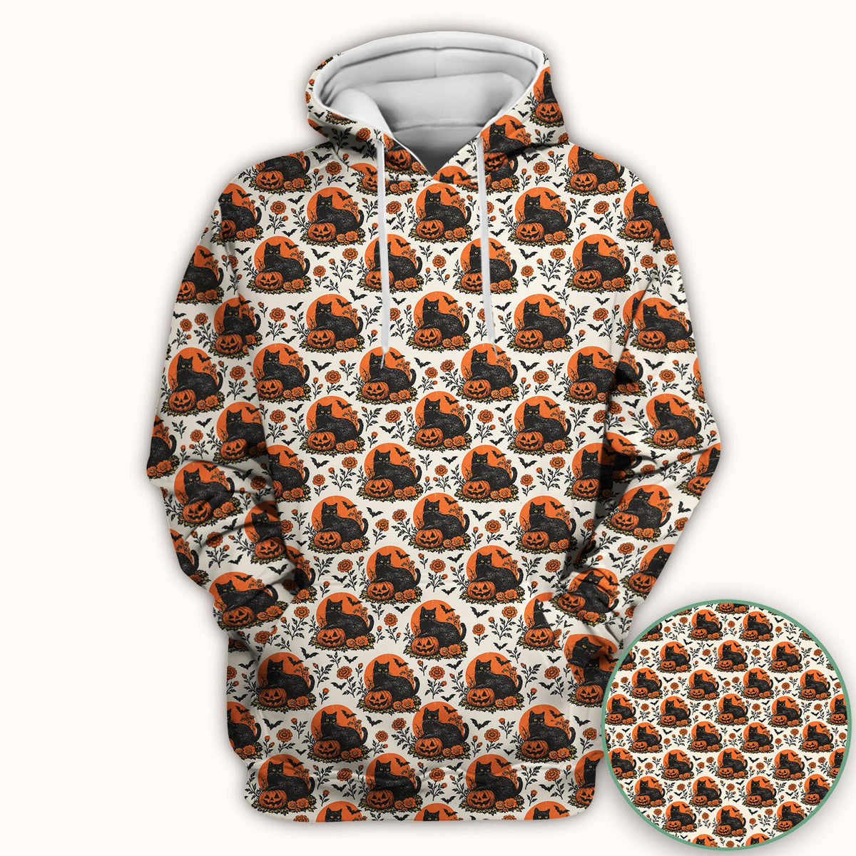 Black Cat Energy Nurse Scrub Top - Halloween Gift