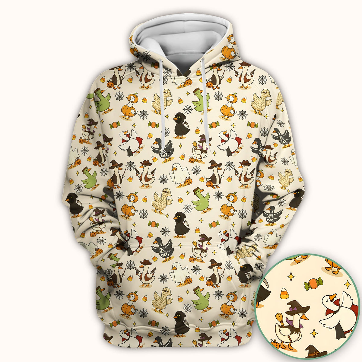 Costume Ducks Nurse Scrub Top - Halloween Gift