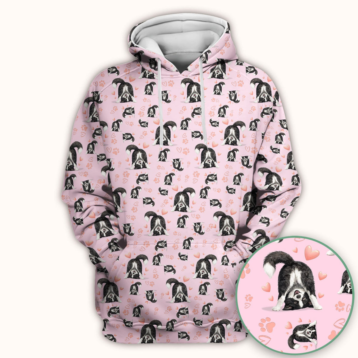 Puppy Heart Nurse Scrub Top